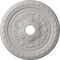 Ekena Millwork Palmetto Ceiling Medallion (Canopies up to 3 5/8"), 23 5/8"OD x 3 5/8"ID x 1 5/8"P, Ultra Pure White CM23PMUWF - alternate 1